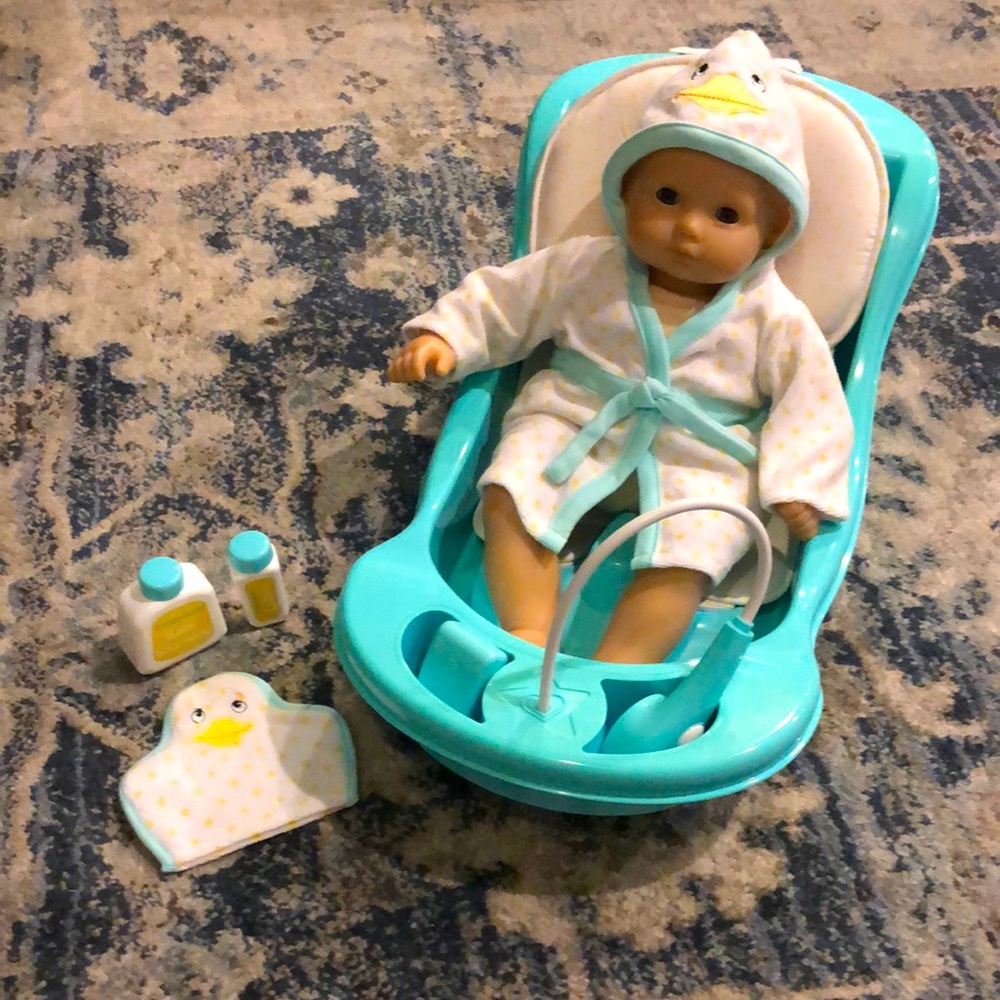 Retired American Girl Bitty Baby Bath Tub!!!
